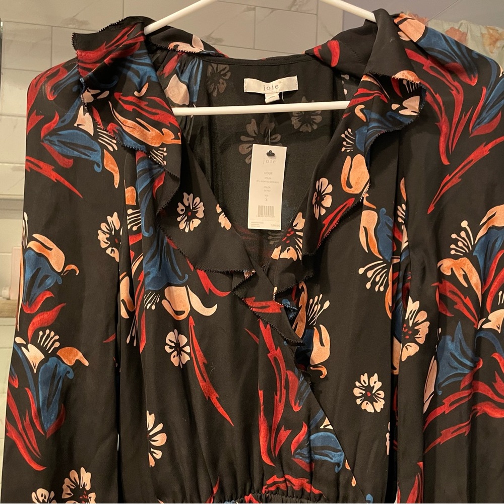 Joie 100% silk dress with tags
